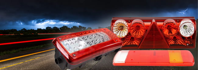 Bakljus till tunga fordon