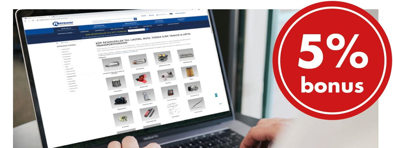 Bonus köp online Reservdelar