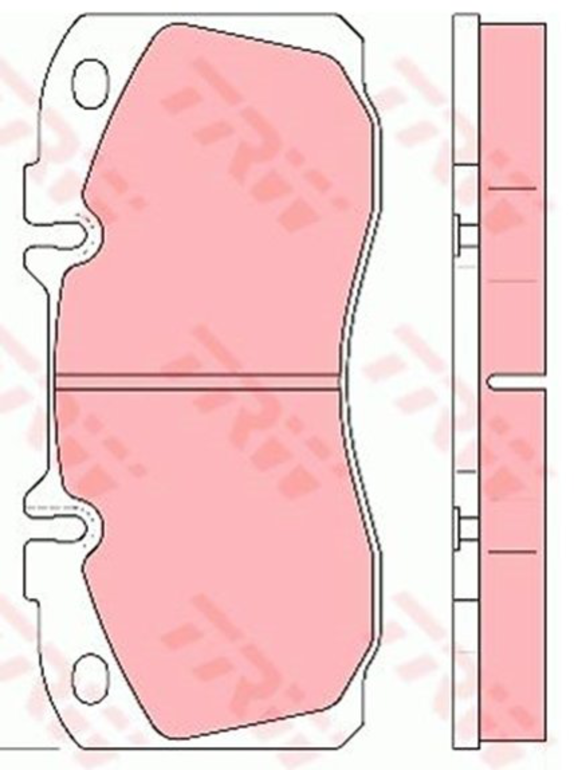 SKIVBROMSBELÄGGSATS