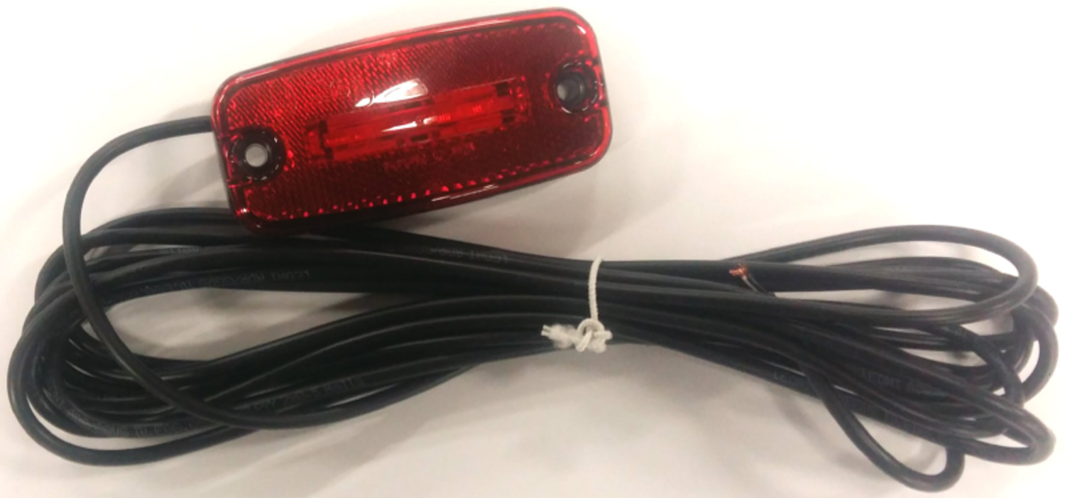 SIDOMARKERINGSLAMPA RÖD