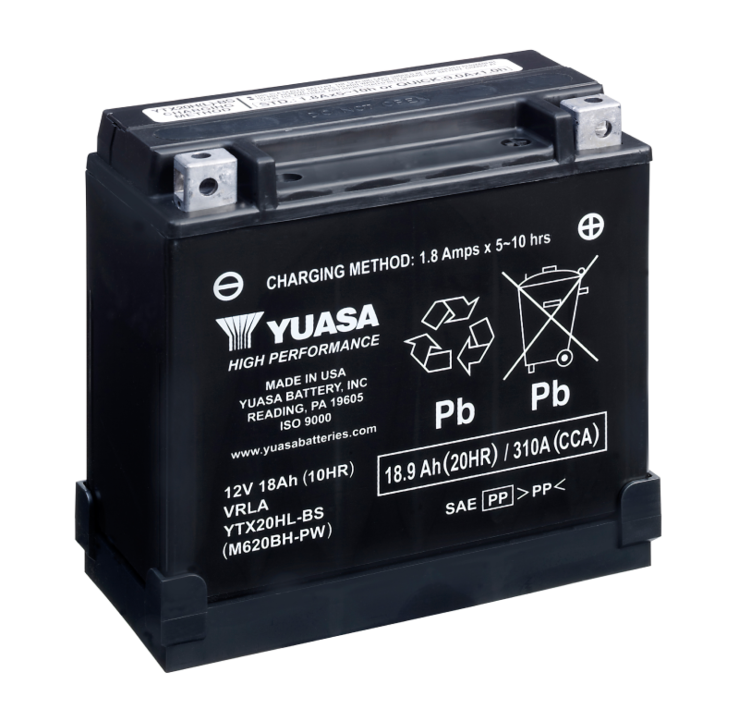 YUASA YTX BATTERI