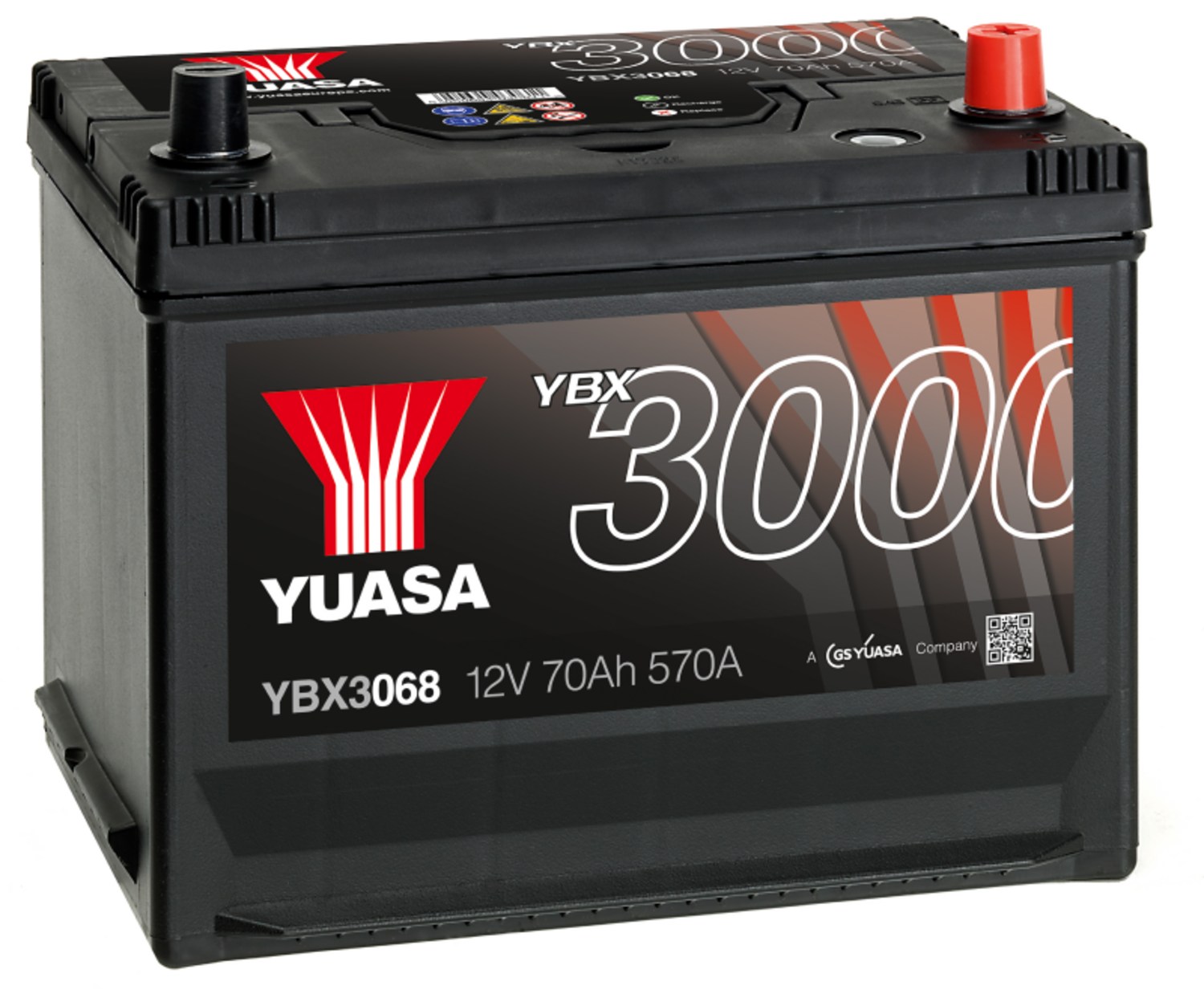 YUASA 3000 (PRO) BATTERI