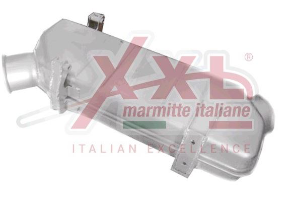 BAKRE RÖR LJUDDÄMPARE