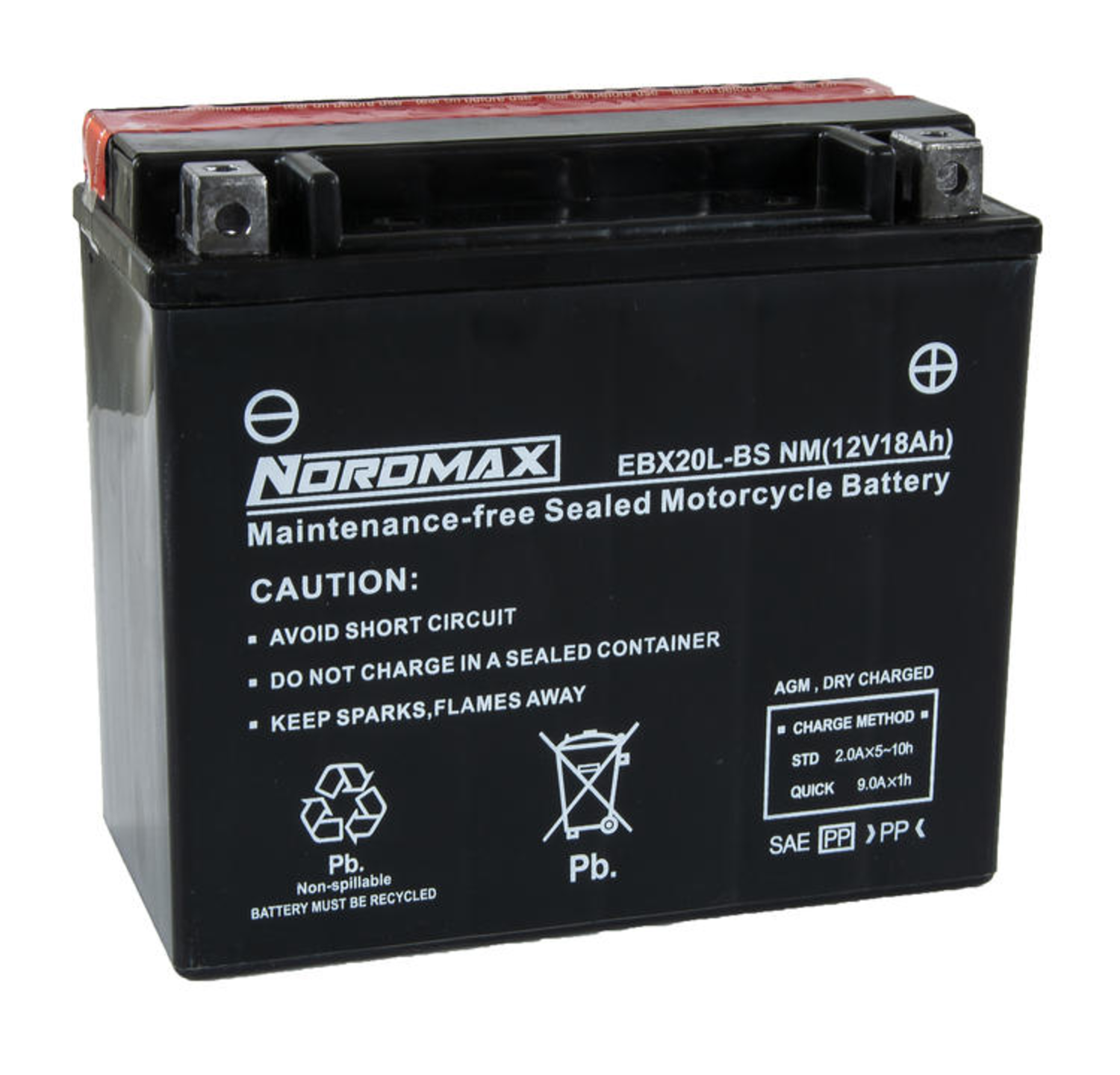 NORDMAX MC BATTERI