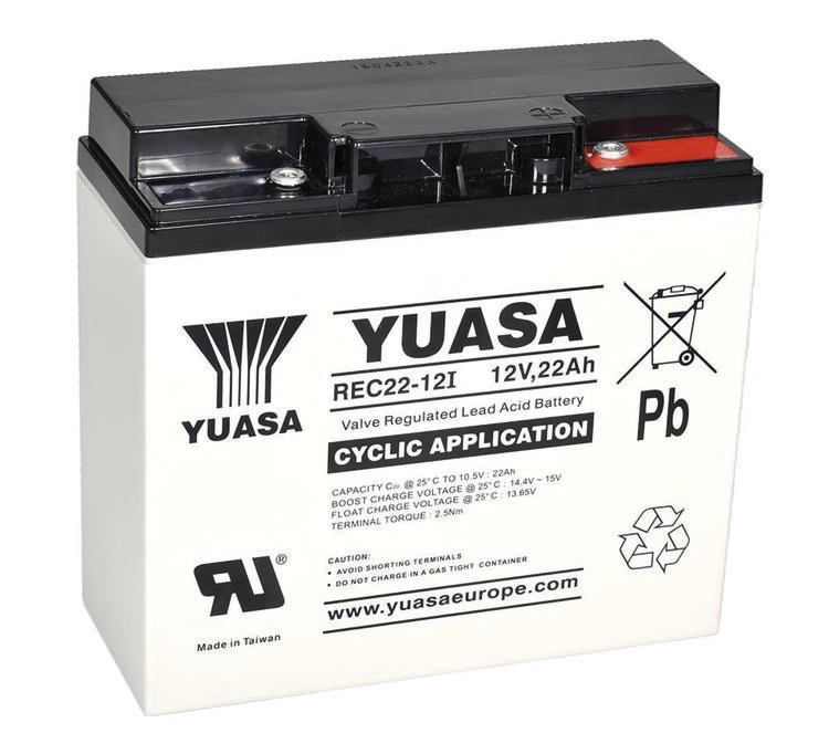 VENTILREGLERANDE BLYBATTERI