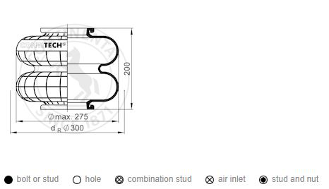 LUFTFJÄDERBÄLG CONTI