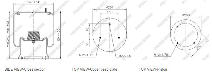 **LUFTFJÄDERBÄLG PRIME-RIDE