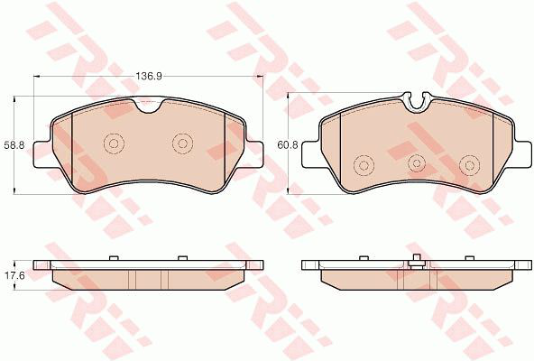 SKIVBROMSBELÄGGSATS
