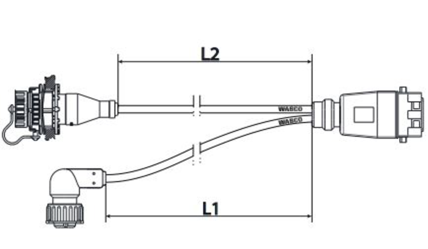 KABEL RELÄVENTIL + DIAGNOS