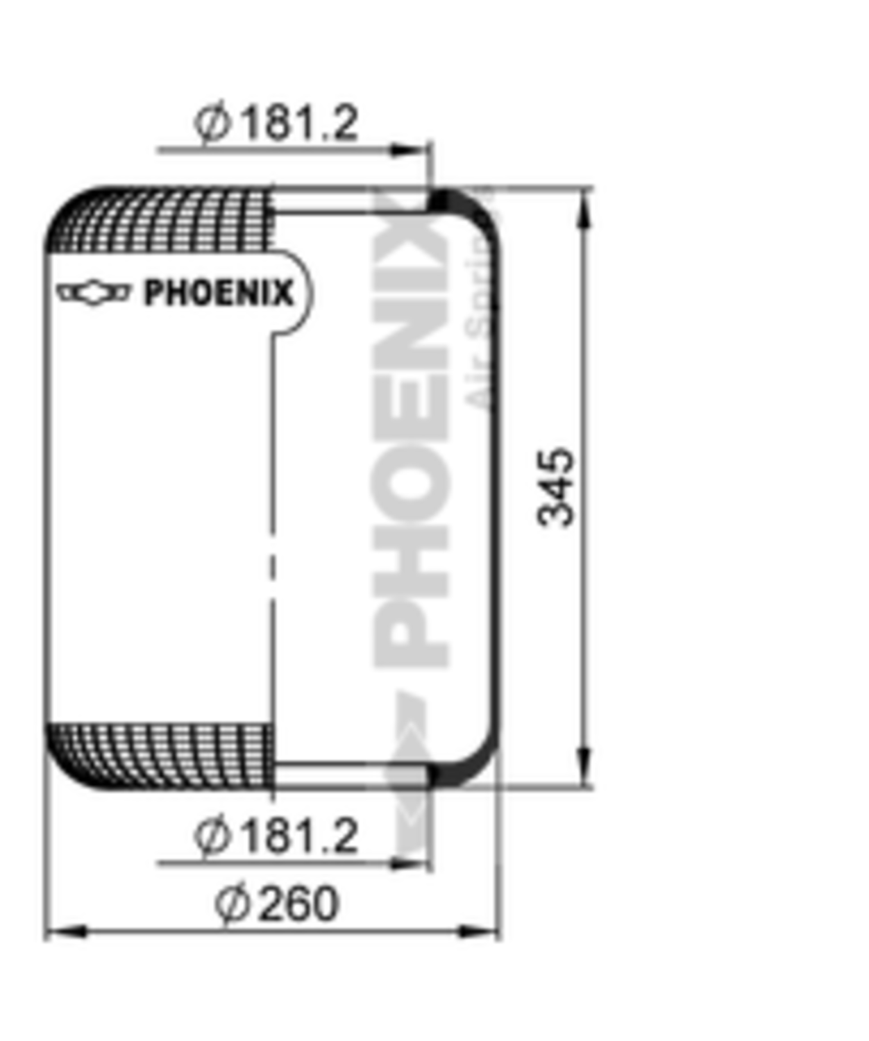 LUFTFJÄDERBÄLG PHOENIX
