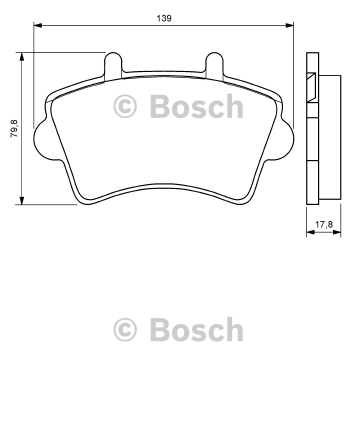 SKIVBROMSBELÄGGSATS
