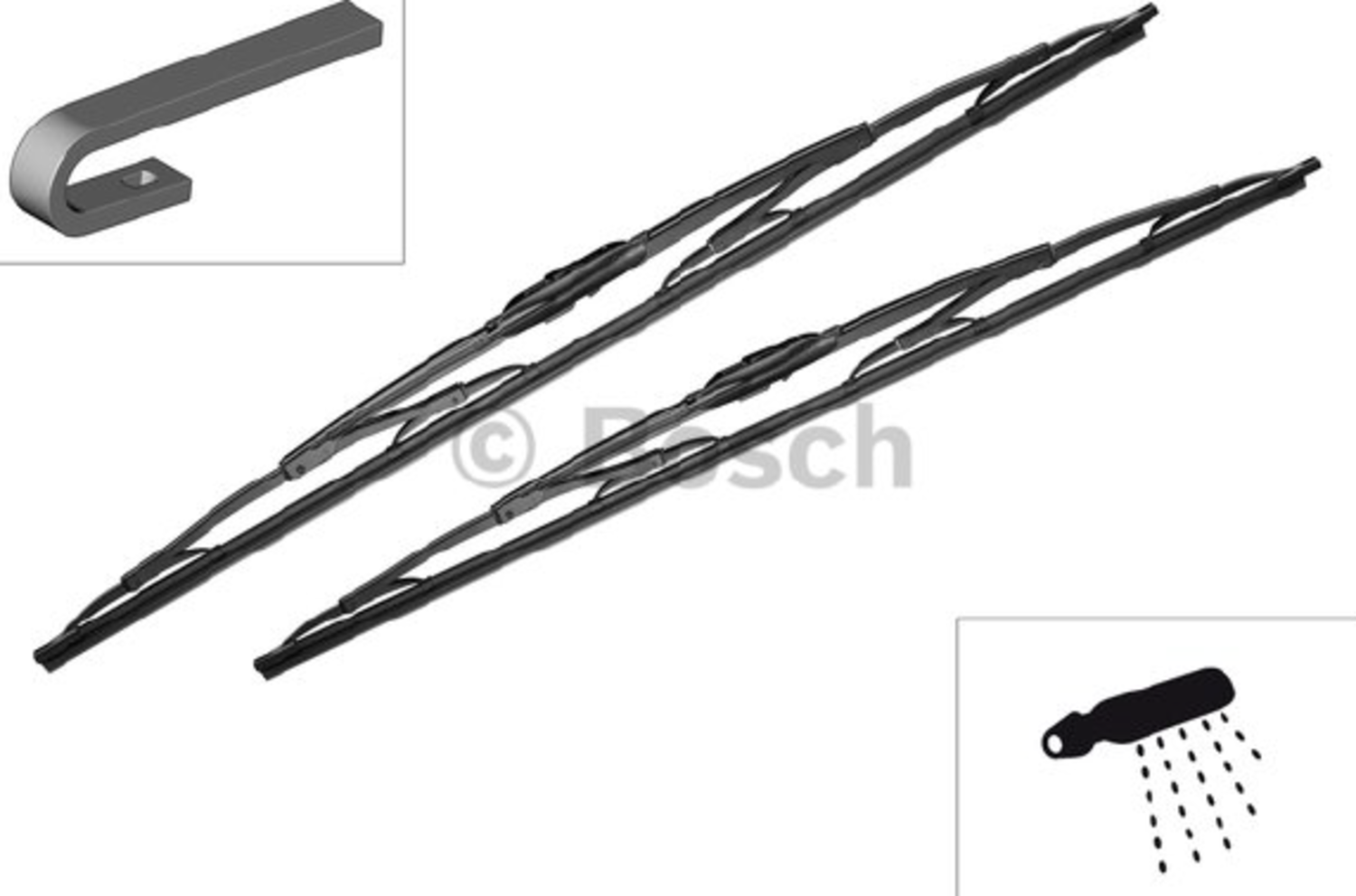 TORKARBLADSATS BOSCH 600MM