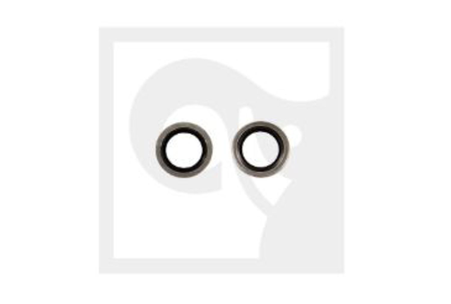 GUMMISTÅLBRICKA 3/8"