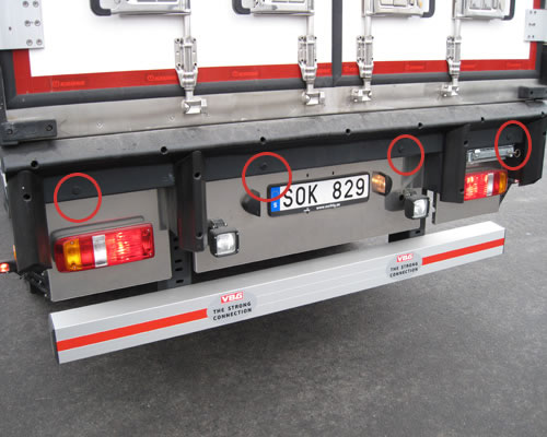 BACK STOP BACKVARNARSYSTEM LASTBIL