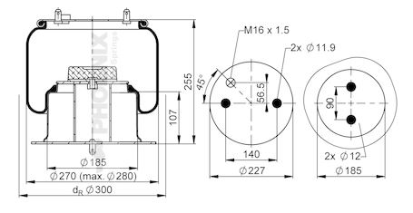 LUFTFJÄDERBÄLG PHOENIX