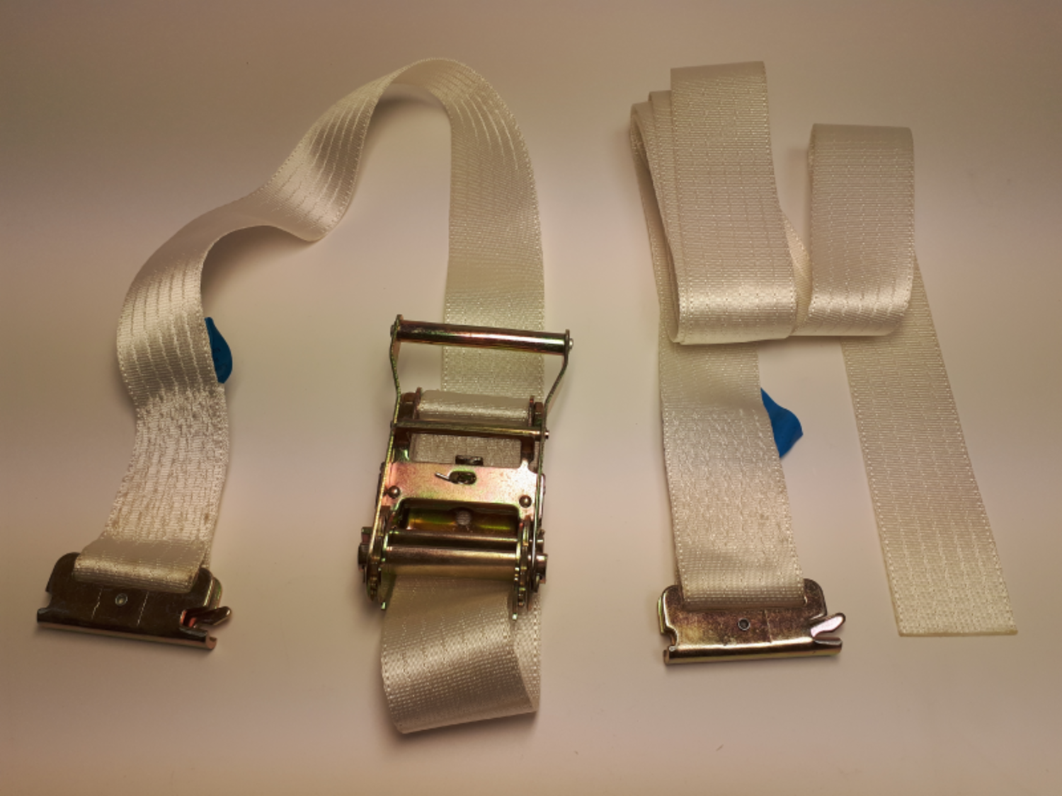 SPÄNNBAND 1+3M VIT INVÄNDIG SURRNING 50MM