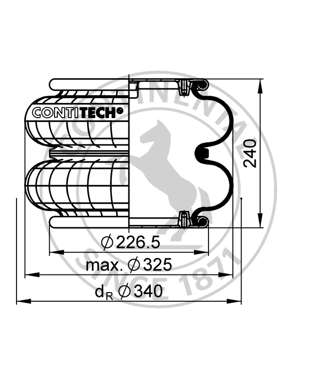 LUFTFJÄDERBÄLG CONTI