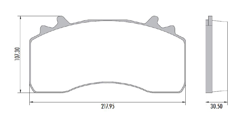 **SKIVBROMSBELÄGGSATS