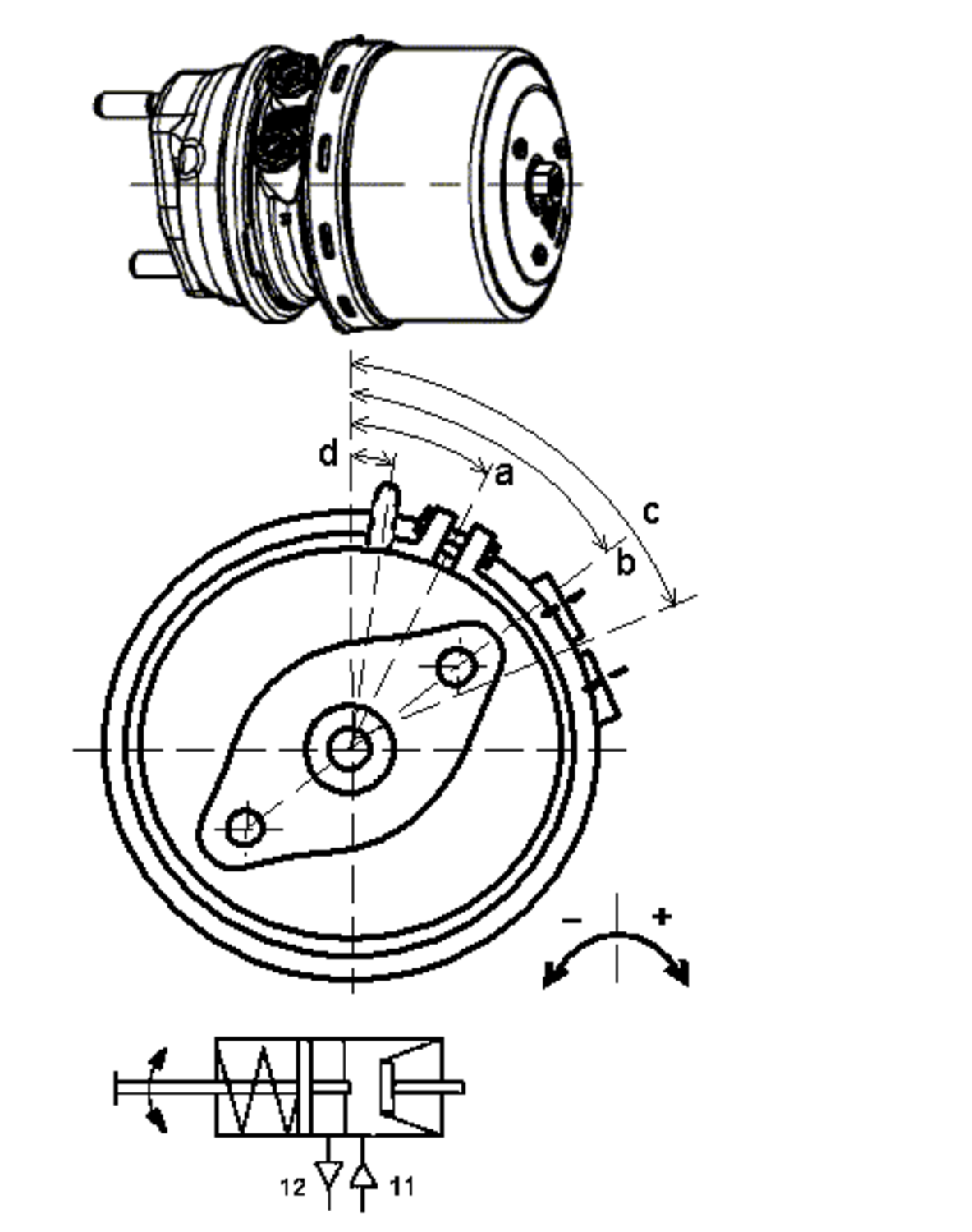 FJÄDERBROMSCYLINDER