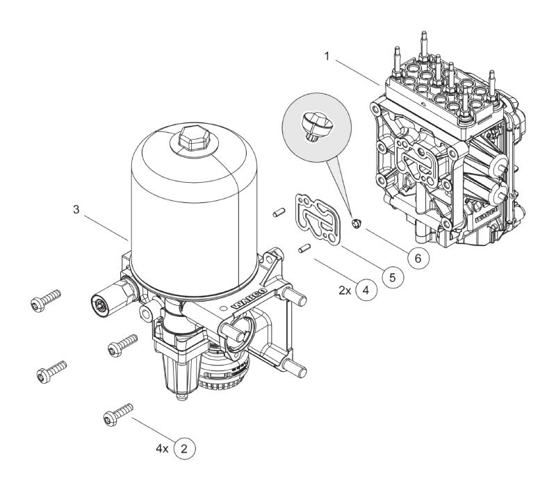 REPSATS PACKNING WABCO