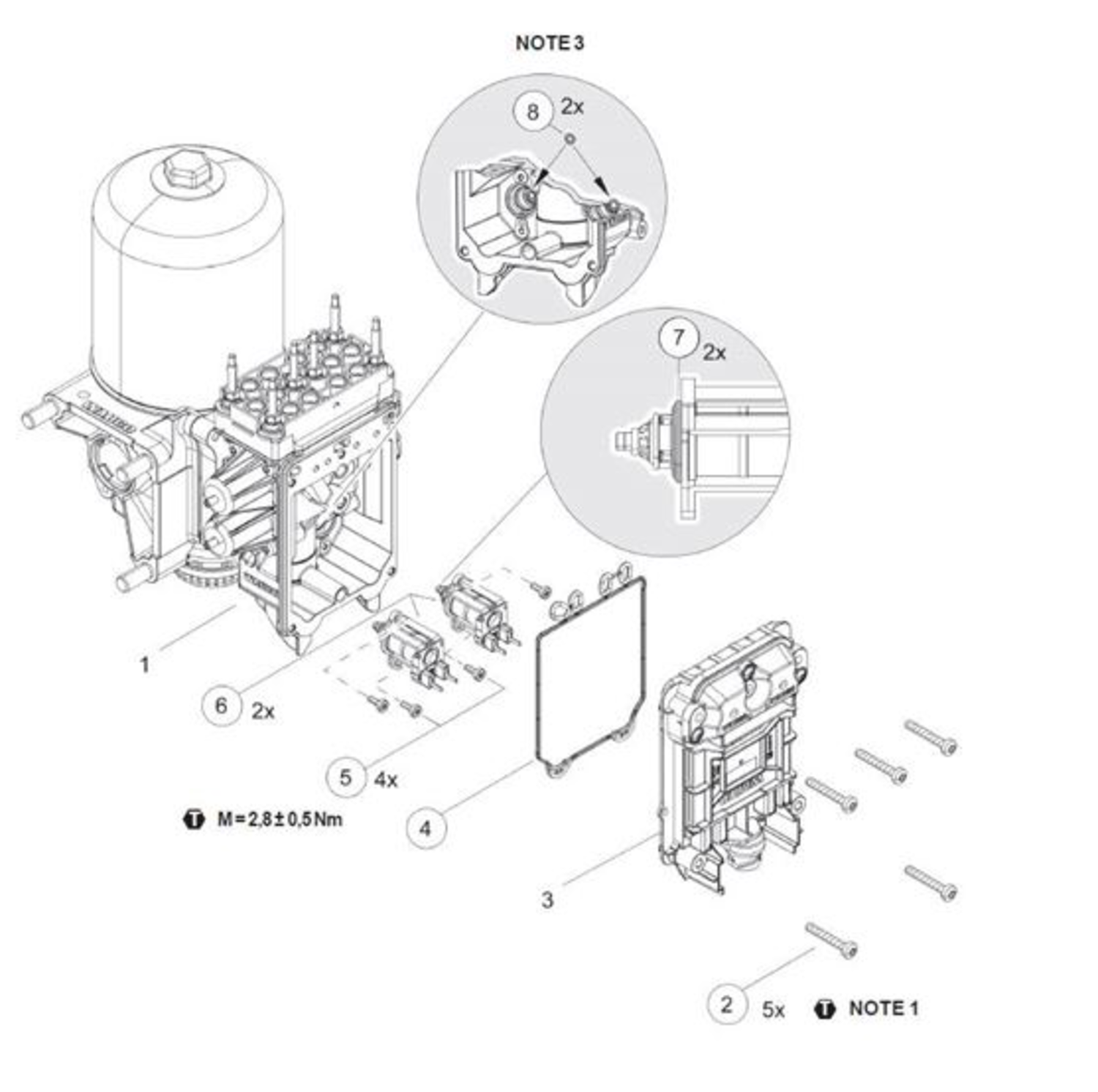 REPSATS MAGNETVENTIL