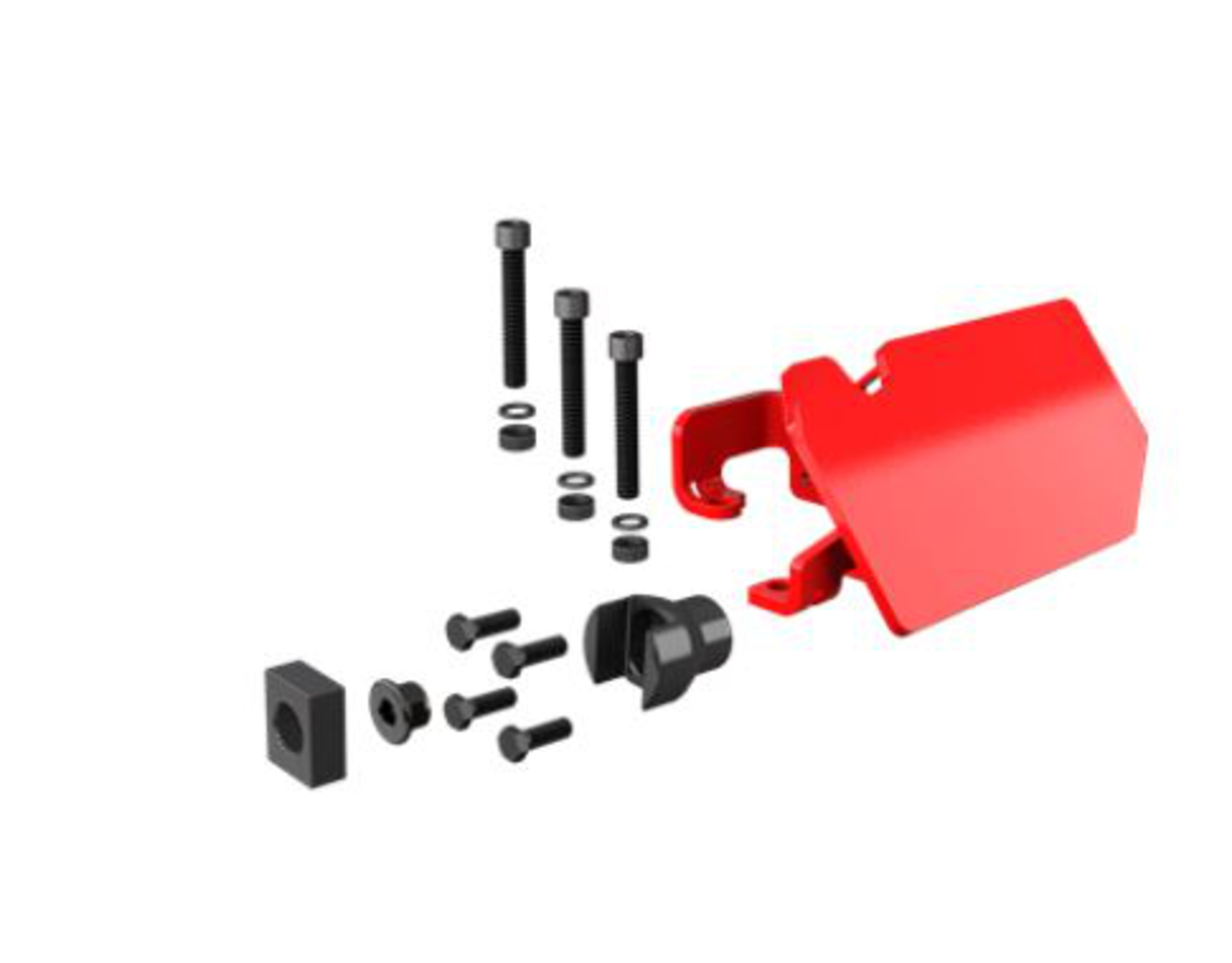 Luftservo konsol sats, version