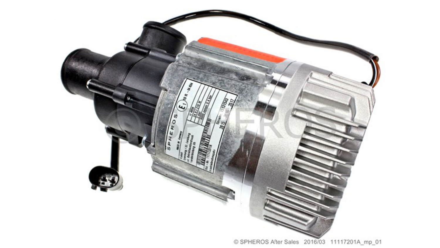 CIRKULATIONSPUMP U4856.04 (BORSTLÖS) 24 V