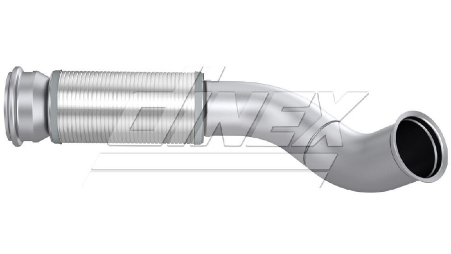 AVGASRÖR MED FLEXSLANG