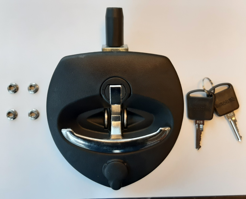 TRAILERLÅS MED T-HANDTAG