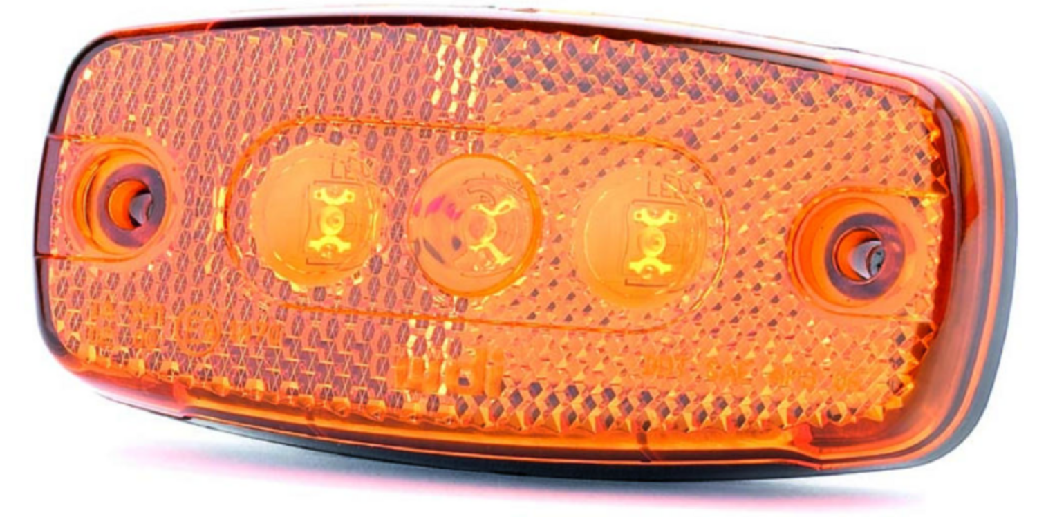 SIDOMARKERINGSLAMPA MED REFLEX