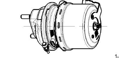 FJÄDERBROMSCYLINDER
