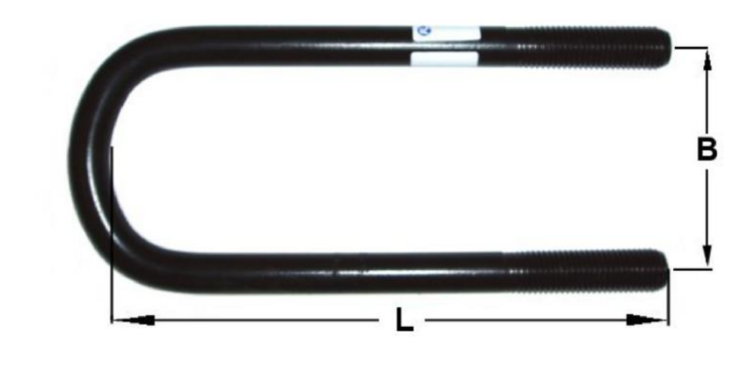 U-BULT L=280MM M22x1,5