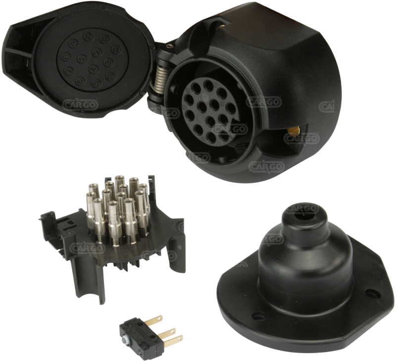 **SLÄPVAGNSKONTAKT 13-POLIG