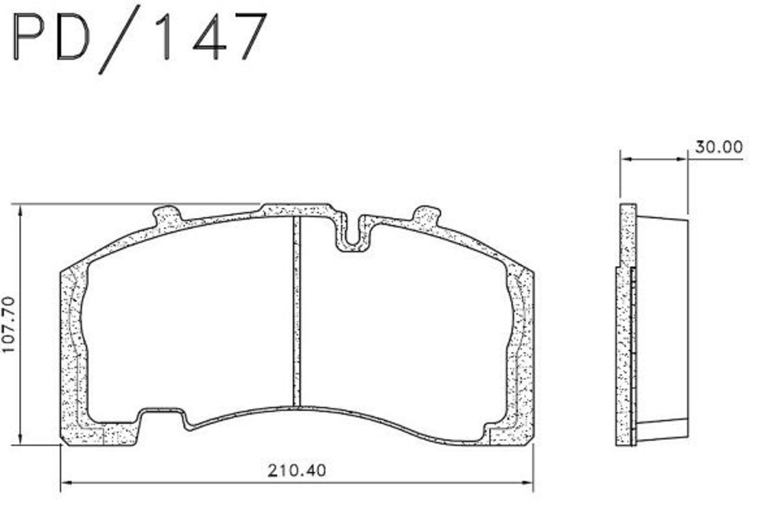 SKIVBROMSBELÄGGSATS