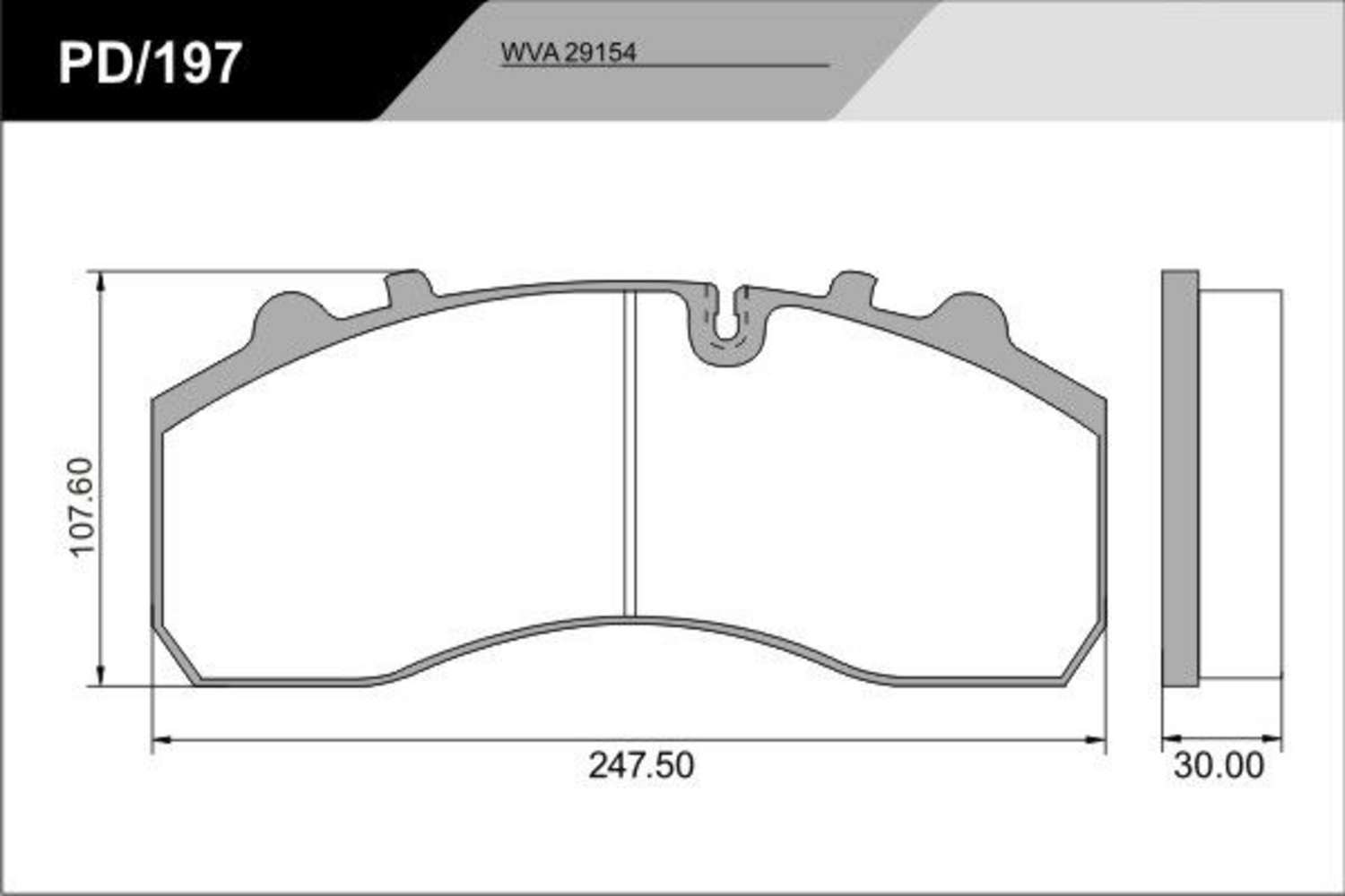 SKIVBROMSBELÄGGSATS