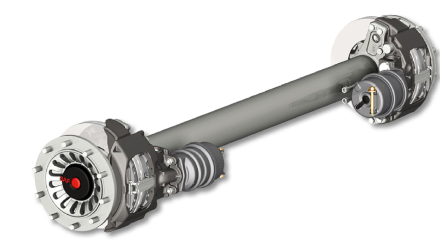 KOMPLETT AXEL SAF (SKIVBROMS)