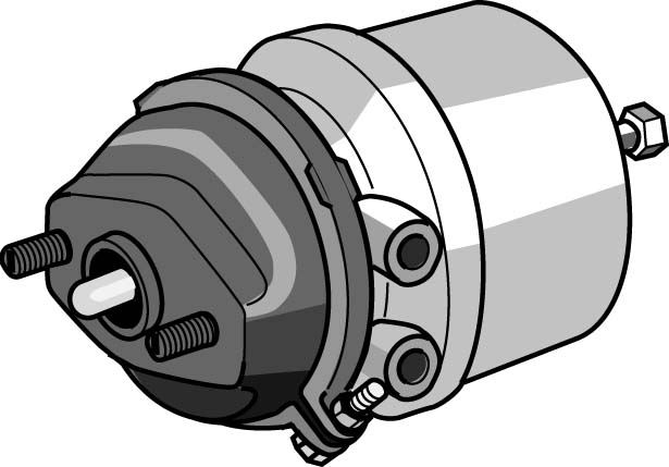 FJÄDERBROMSCYLINDER