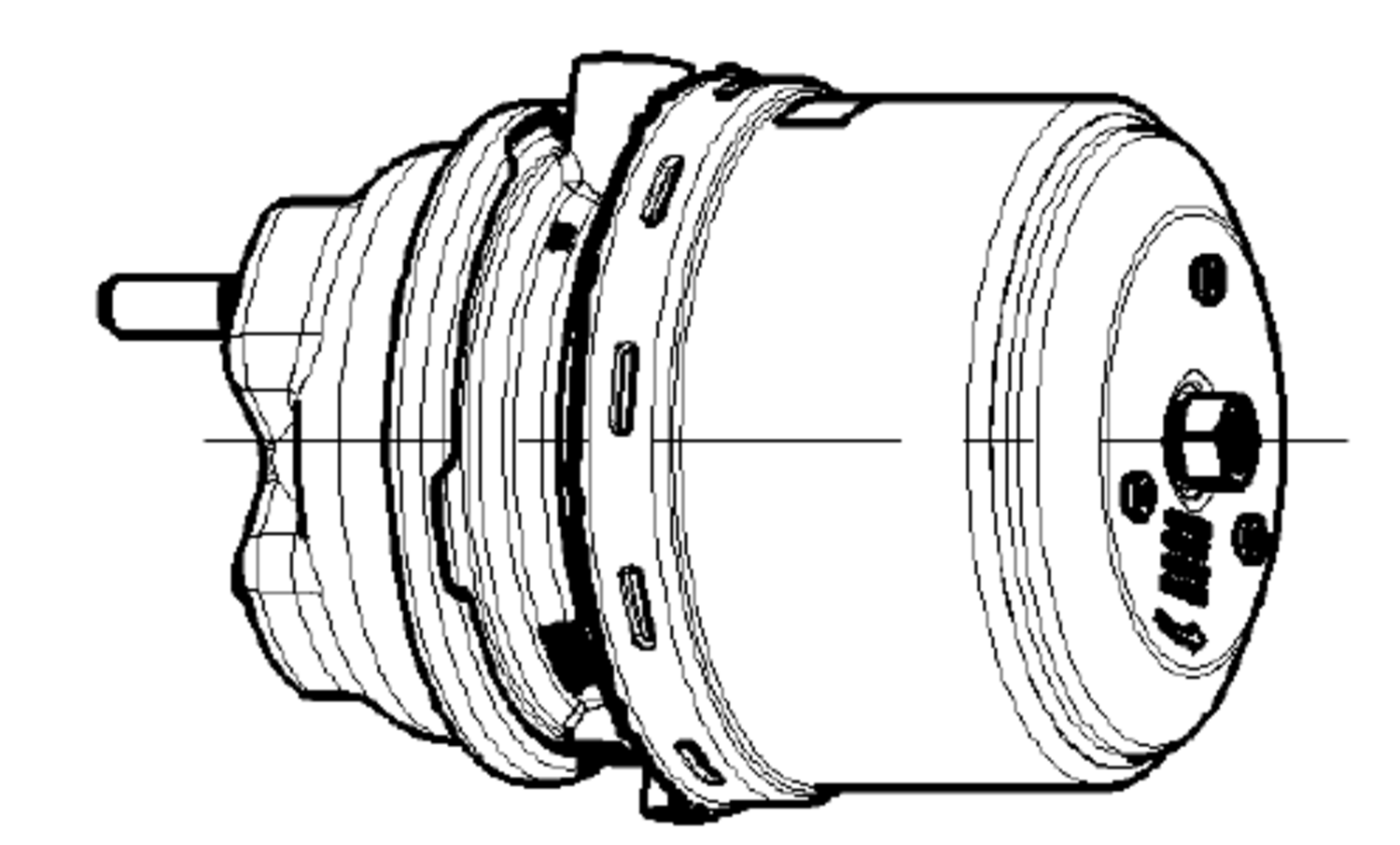 FJÄDERBROMSCYLINDER