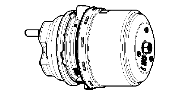 FJÄDERBROMSCYLINDER