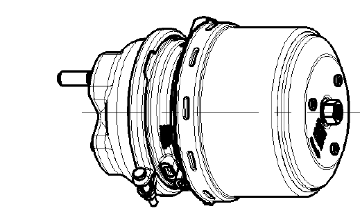 FJÄDERBROMSCYLINDER