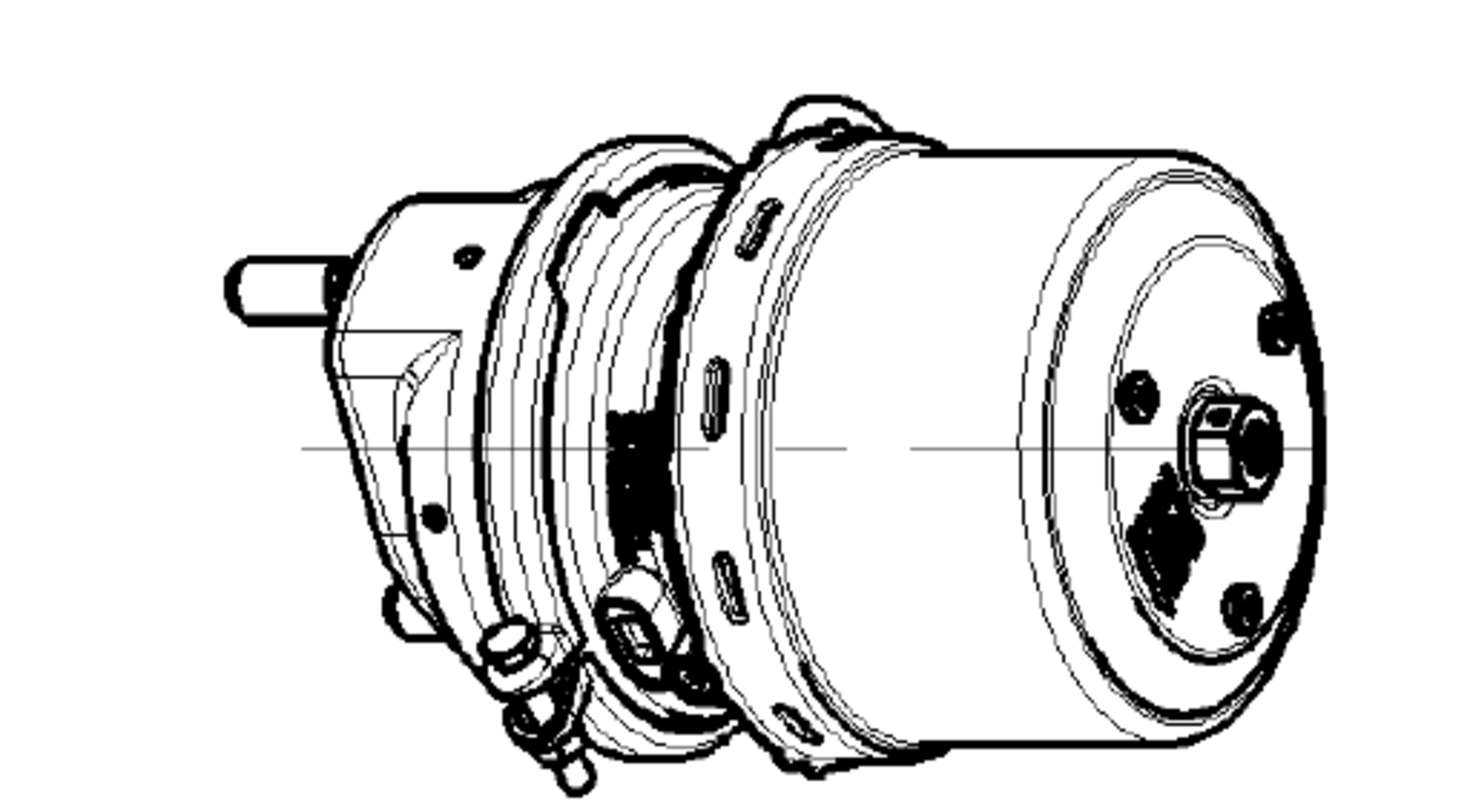 FJÄDERBROMSCYLINDER