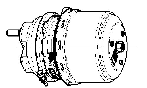FJÄDERBROMSCYLINDER
