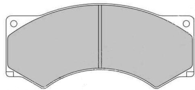 SKIVBROMSBELÄGGSATS
