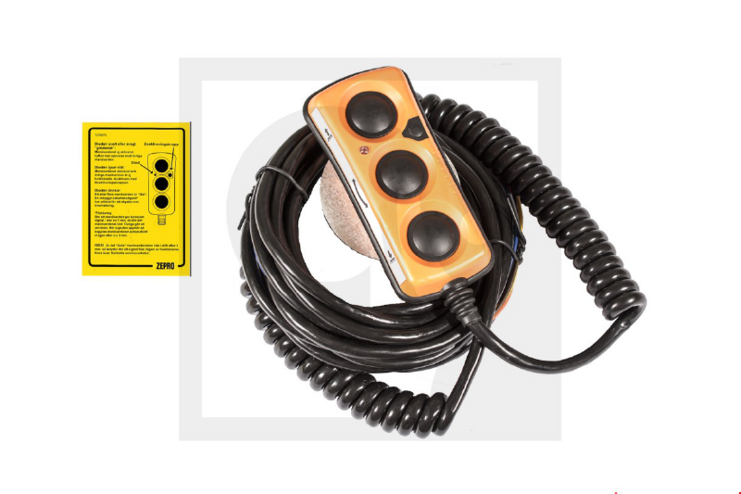 MANÖVERDON 3-KN.12-24V 2M