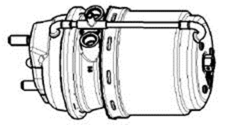 FJÄDERBROMSCYLINDER