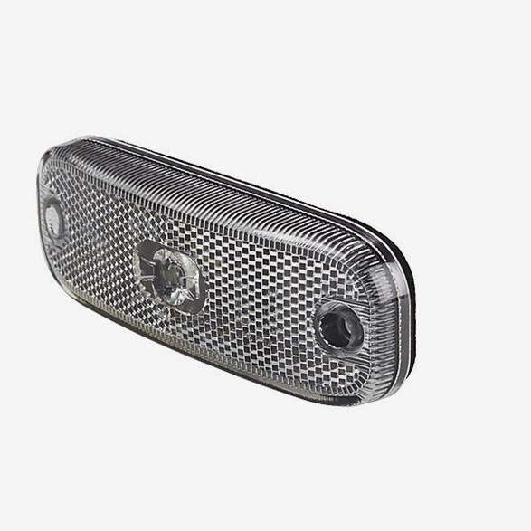 POSITIONSLJUS VIT LED 12V MED REFLEX, 0,5 M KABEL