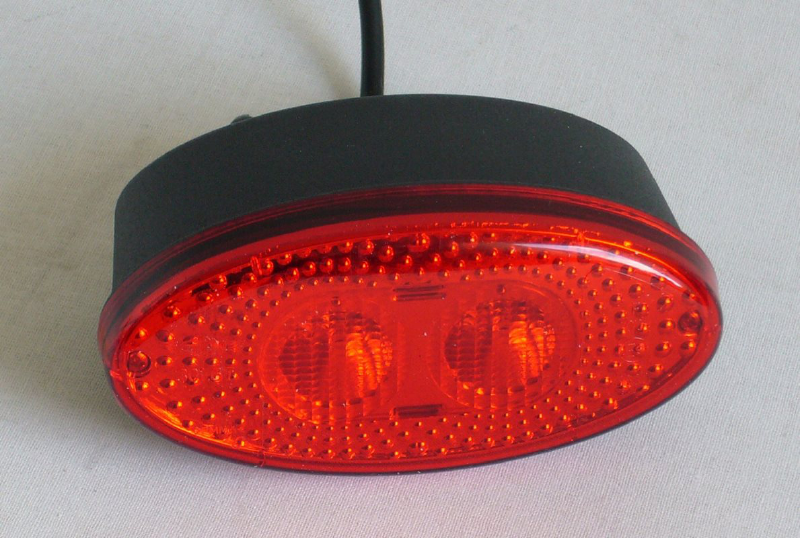 DIMBAKLJUS LED RÖTT 12-24V