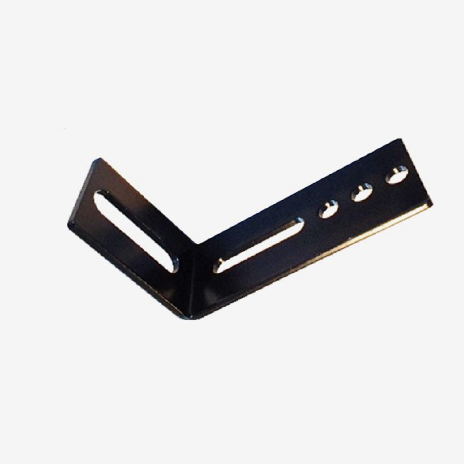 VINKLAT FÄSTE 3MM PLÅT SVARTLACKAT