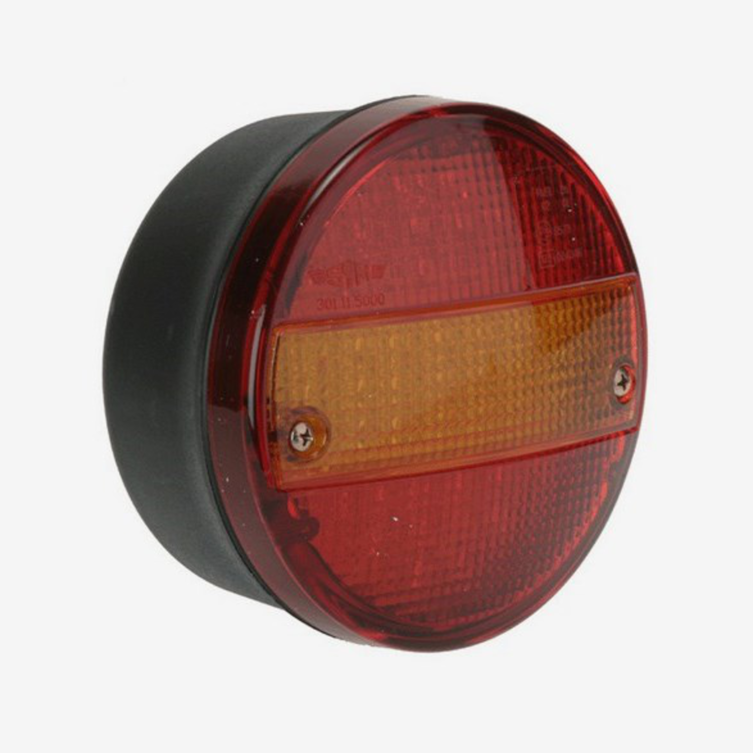 **BAKLAMPA RUND LED 12/24V DIAM:140MM DJUP:85MM