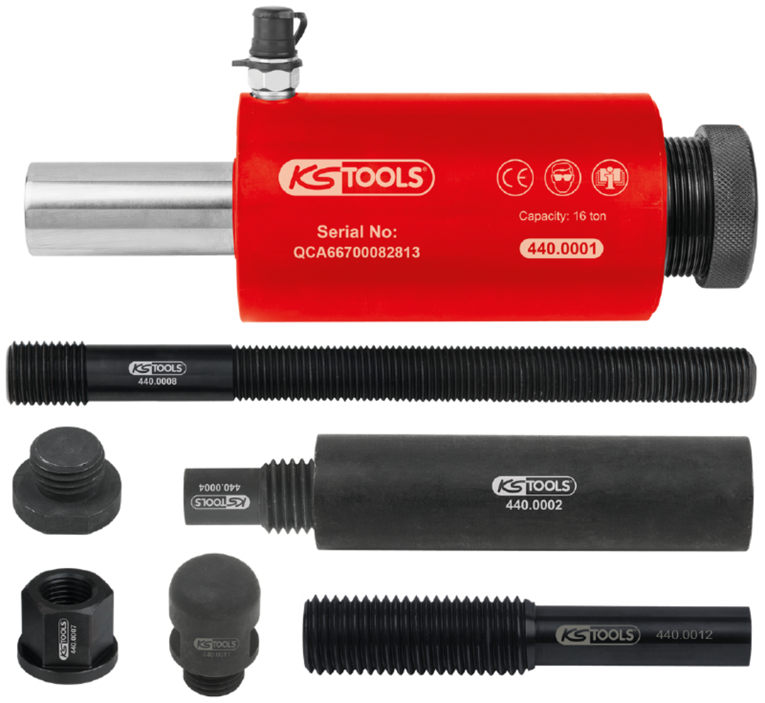 TRYCK / DRAG-HYDRAULCYLINDERSATS